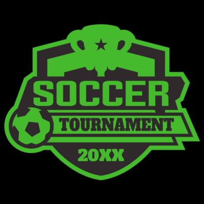 Soccer Tournament logo template 02 Thumbnail