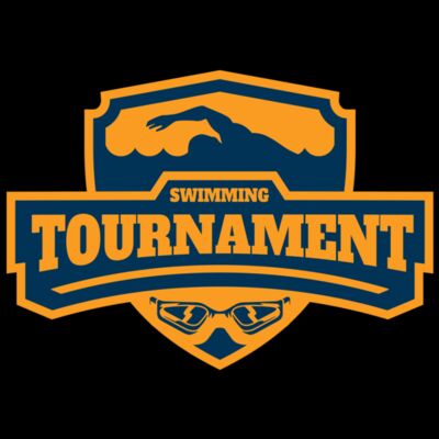 Swimming Tournament logo template 02 Thumbnail